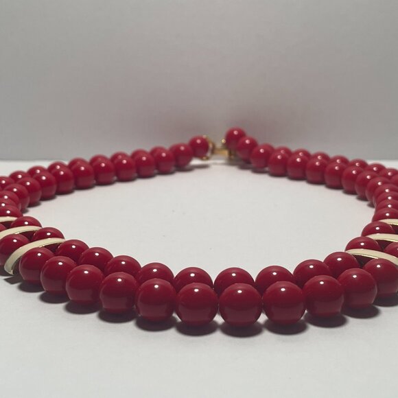 Vintage 80's Choker Necklace by Napier - Picture 5 of 8